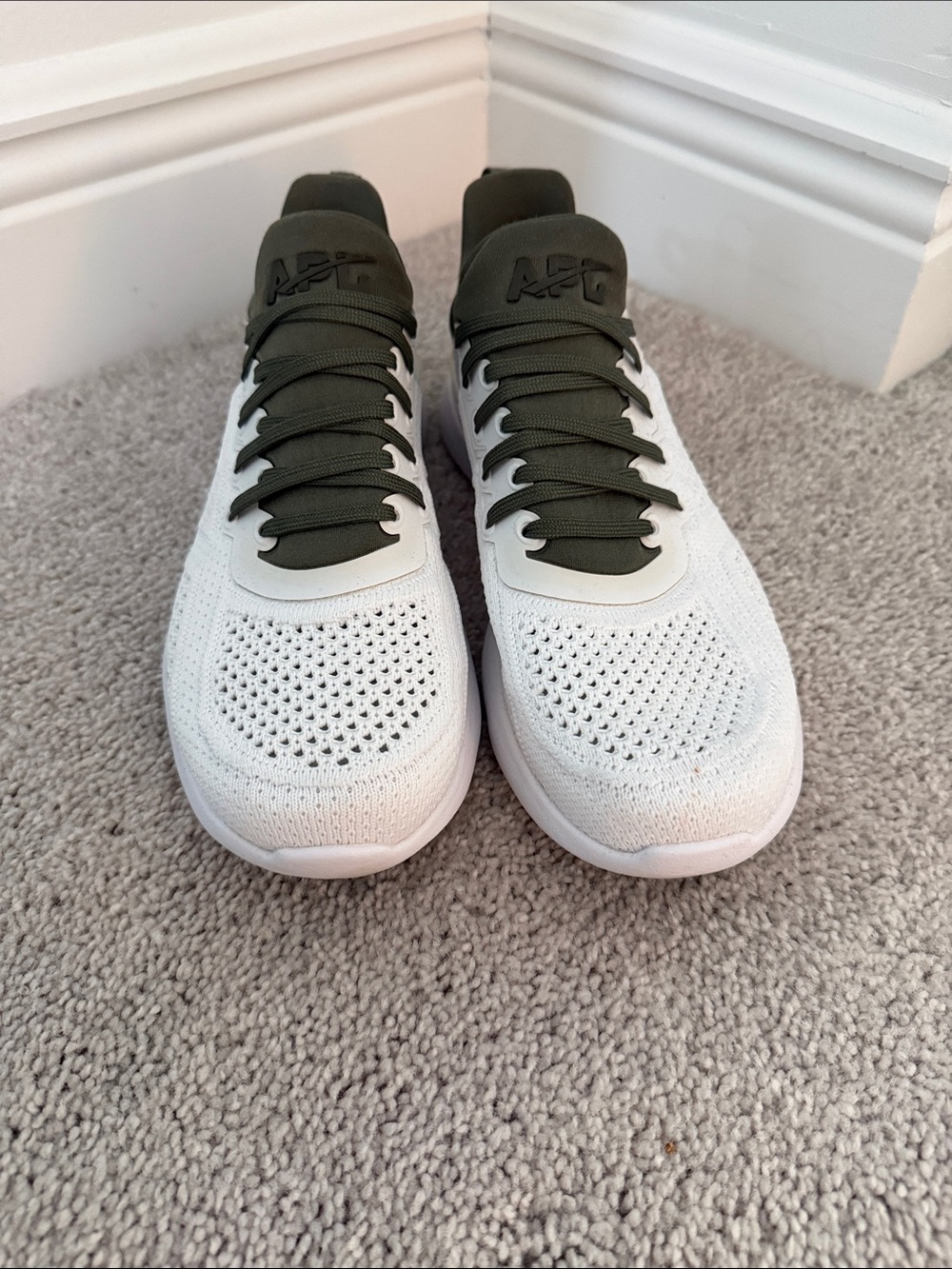 APL Women’s Techloom Sneakers in White and Olive